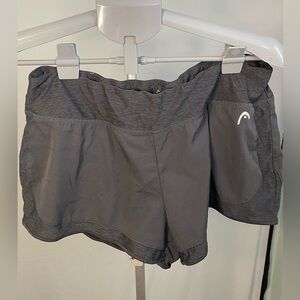 Head‎ Women's Gray Athletic Shorts size large